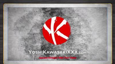 YOSHIKAWASAKIXXX - Gay Yoshi Kawasaki Cucumber Fucks Himself - drtuber.com